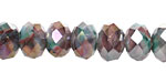 Jubilee AB Crystal Faceted Rondelle 8mm