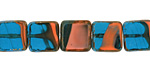 Czech Glass Poolside Square 10mm