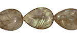 Labradorite Flat Teardrop 20x15mm
