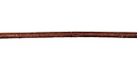 Natural Red Brown Round Leather Cord 2mm