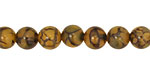 Olive Fire Agate Round 8mm