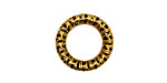 Stampt Antique Gold (plated) Filigree Wreath 17mm