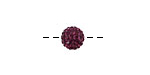 Violet Pave Round 8mm