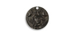 Vintaj Arte Metal Maidenflower Charm 16mm