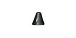 TierraCast Gunmetal Hammertone Cone 8mm