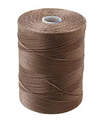 C-Lon Cocoa Micro (.12mm) Bead Cord
