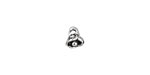 Pewter Lily Dangle 7x8mm
