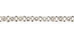 Silver (plated) Double Cable Chain