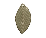 Lucite Spruce Birch Leaf 18x35mm