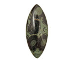 Kambaba Jasper Horse Eye Cabochon 15x35mm