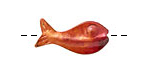 Patricia Healey Copper Fish 25x12mm