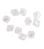 Crystal Clear Faceted Bicone 6mm