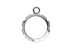 Artistic Wire Silver (plated) Round Wrapper 20x24mm