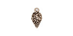 TierraCast Antique Silver (plated) Grapes Charm 8x15mm