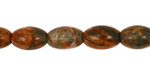 Copper Green Opal Rice 12x8mm