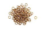 Artistic Wire Non-Tarnish Brass Chain Maille Jump Ring 3.18mm, 20 gauge