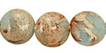 Impression Jasper Puff Coin 18mm