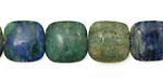 China Chrysocolla Puff Square 14mm