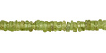 Peridot Irregular Heishi 6mm