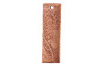 Nunn Design Antique Copper (plated) Flat Large Thin Tag 9x30mm