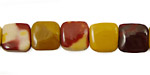 Mookaite Puff Square 10mm
