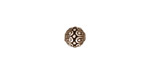TierraCast Antique Silver (plated) Casbah Round Bead 7mm
