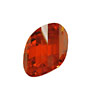 Poppy Faceted Twisted Oval 15x17mm