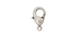 Antique Silver (plated) Lobster Clasp 15x9mm