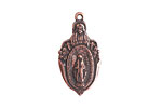 Nunn Design Antique Copper (plated) Herald Medallion 13x27mm