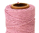 Light Pink Hemp Twine 20 lb, 205 ft
