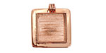 Copper Lipped Square Bezel 19mm