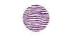 Lillypilly Purple Zebra Anodized Aluminum Disc 19mm, 24 gauge