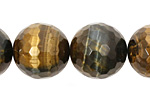 Blue Tiger Eye Faceted Round 18mm