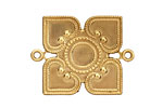 Brass Closed Diamond Link 33x26mm