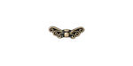 TierraCast Antique Brass (plated) Fairy Wings 5x13mm