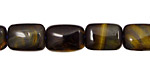Blue Tiger Eye Thin Pillow 14x10mm
