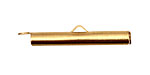 Brass Bead Pod Toggle Bar 37x4mm