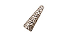 Antique Silver (plated) Small Dimpled Cone 17x6mm