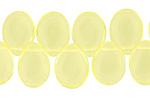 Czech Glass Jonquil Teardrop 12x16mm