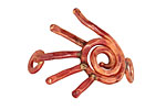 Patricia Healey Copper Left Hand Curved Link 32x31mm