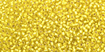 TOHO Lemon (with Frosted Silver Lining) Round 11/0 Seed Bead