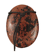 Mahogany Obsidian Freeform Pendant 28-36x47-57mm