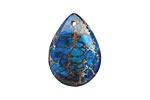 Midnight Blue Impression Jasper Teardrop 6x25mm