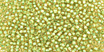 TOHO Jonquil (with Mint Julep Lining) Round 11/0 Seed Bead