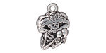 TierraCast Antique Silver (plated) Catrina 16x23mm