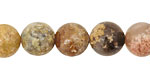 Autumn Agate Round 12mm
