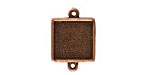 Nunn Design Antique Copper (plated) Mini Square Link Frame 21x15mm