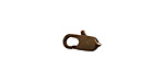 Vintaj Natural Brass Lobster Clasp 12mm