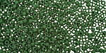 TOHO Opaque Frosted Pine Green Round 11/0 Seed Bead