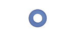 Royal Blue Recycled Glass Ring 12mm
